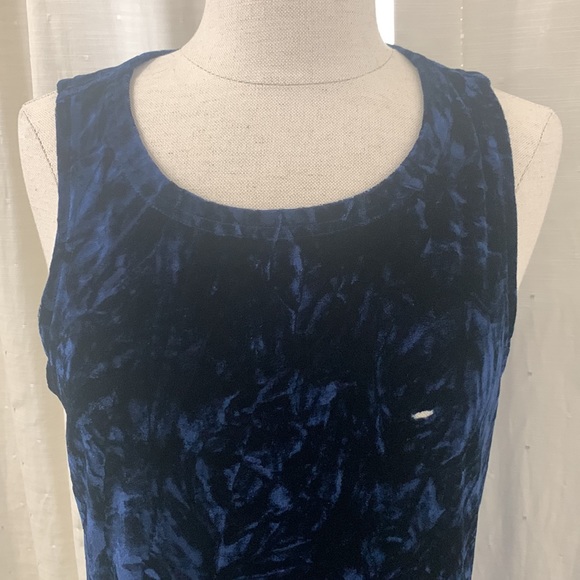 NWT Navy Velvet Maxi Dress size M - Picture 8 of 17